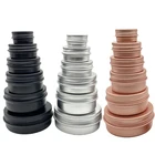 10 шт., металлический контейнер для свечей, 5101520305060 мл