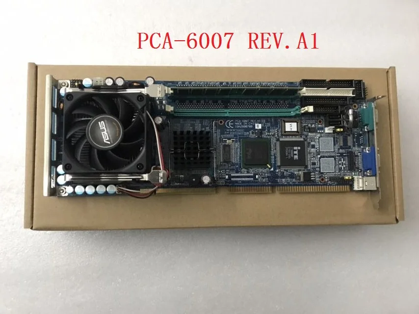 

PCA-6007 6007LV 6007VE Rev.A1 Industrial computer motherboard with network port CPU memory