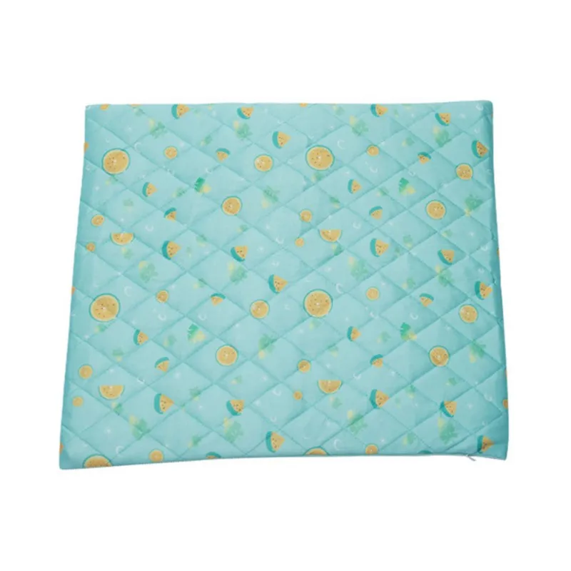 Съемный матрас для домашних питомцев дышащий холодное ледяное шелковое покрытие