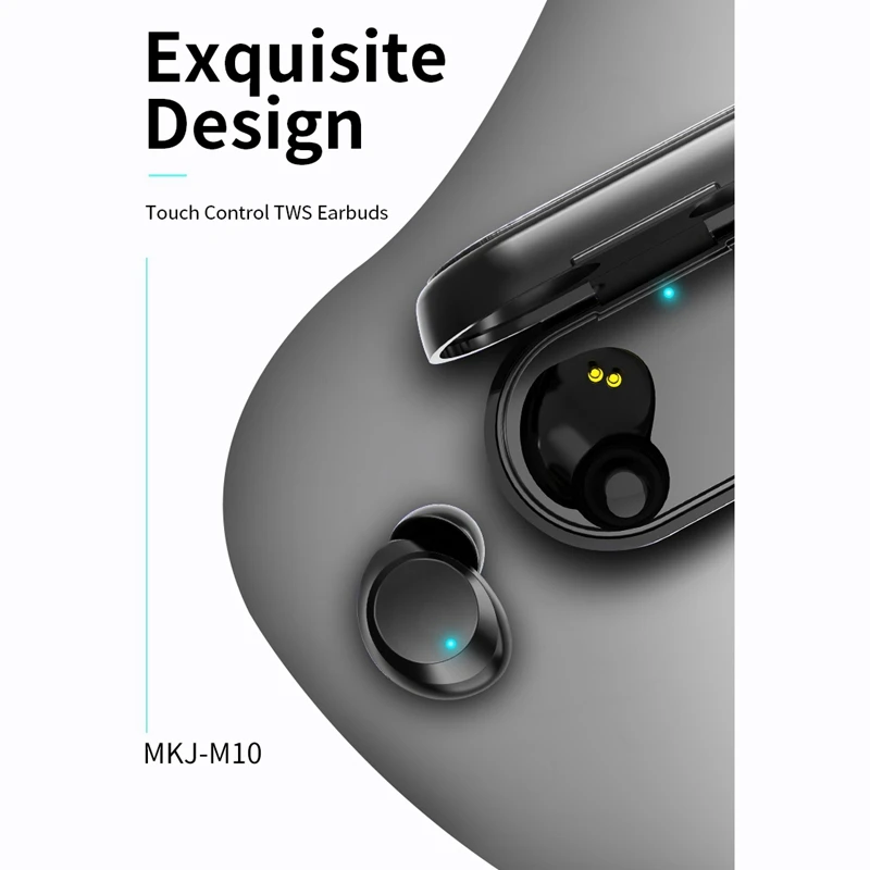 Мини TWS M10 Bluetooth наушники 5 0 в ухо стерео гарнитура для Huawei Xiaomi iPhone | Электроника