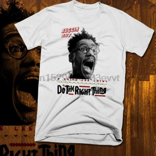 Футболка Do The Right Thing Классическая Ретро футболка в стиле хип-хоп |