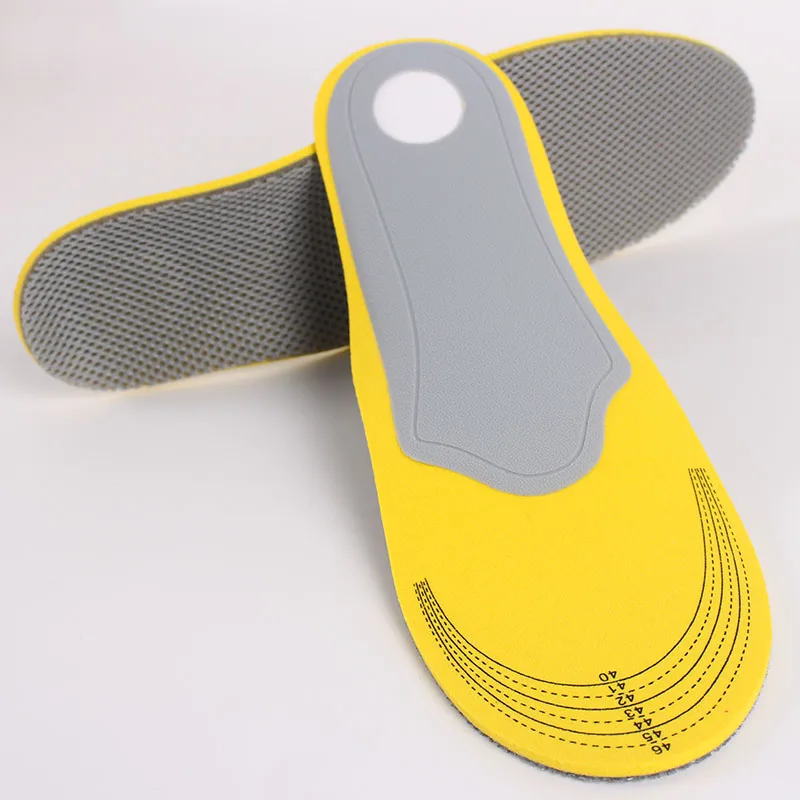 Дышащие ортопедические стельки для женщин и мужчин обуви поддерживающие арку