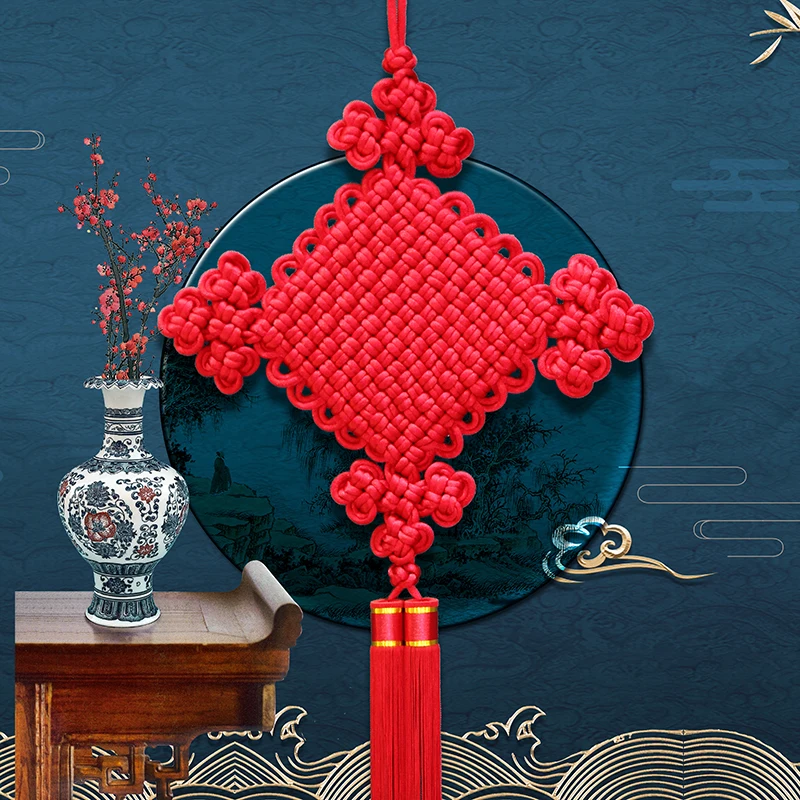 

Good Luck Chinese Knot Tassel Kit Free Shipping Lunar New Year Decorations 2022 Spring Festival Nouvel An Chinois Home XR50ZG