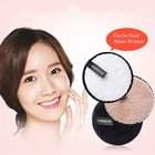 Подушечки из микрофибры для снятия макияжа, многоразовые, моющиеся, спонж для очищения, 1 шт.