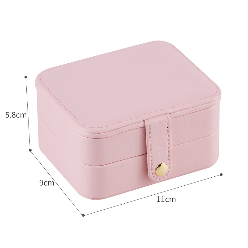 

Jewelry Box Packaging Casket Makeup Case Box For Exquisite Cosmetics Beauty Organizer Container Boxes Graduation Birthday Gift