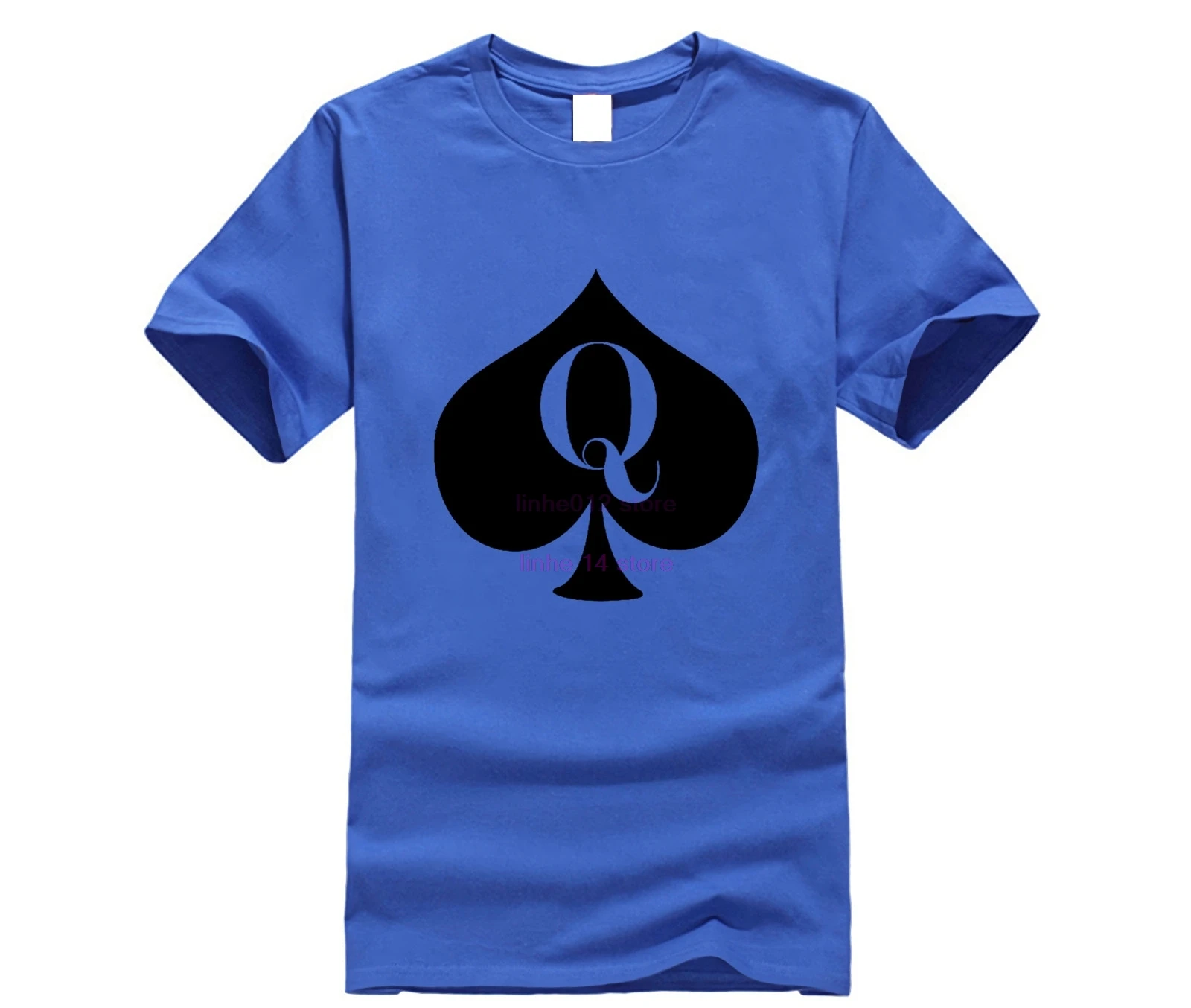 Мужская футболка Queen Of Spades Junior Fit Футболка модная Harajuku женская Kawaii футболки в