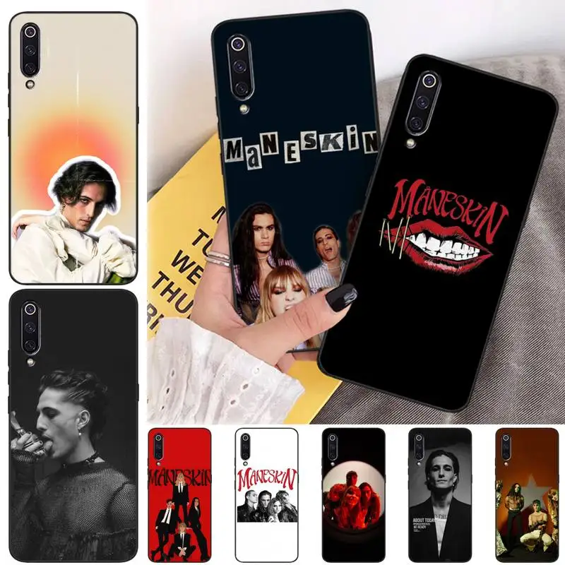 

Maneskin Damiano David Phone Case Funda For Xiaomi Mi Cc Note 7 8 8t 8es 9 9se 9a 10 10t 11 F1 MAX 2 3 Pro Lite Ultra