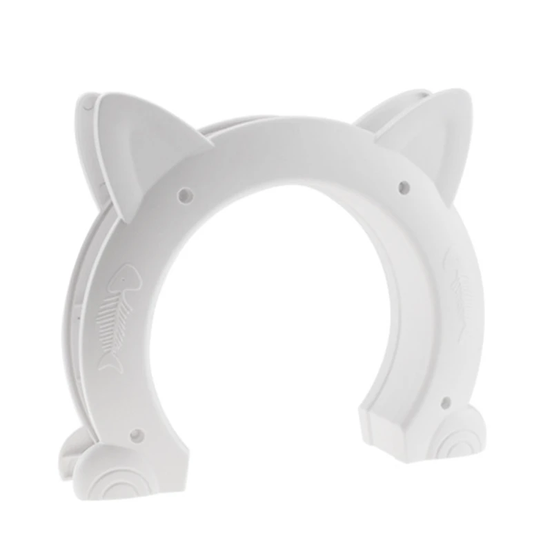 

Puppy Dog Cats Interior Door Kitten ABS Plastic Small Gate Frame Doorway Pet Supplies T21C