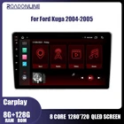 Автомагнитола Roadonline, медиаплеер для Ford Maverick Kuga 2004-2005, Gps-навигация, Bluetooth, Android 10, склад в ЕС, в Европе