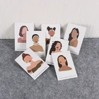 10 шт.лот 6x9 см серьги и ожерелья Витрины Картонные серьги Упаковка карточка для ушей гвоздики бумажная карточка для упаковки ювелирных изделий