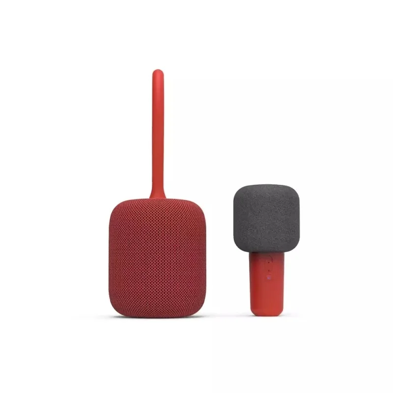 Красный Xiaomi ULlife IK8 беспроводной Bluetooth динамик s диктофон портативный KTV ручной микрофон громкоговоритель для караоке звук громкий динамик - Цвет: Красный