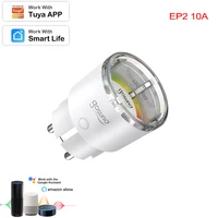 tuya gosund ep2 10a small mini smart socket plug compatible eu standard smart plug with alexa google home smart home