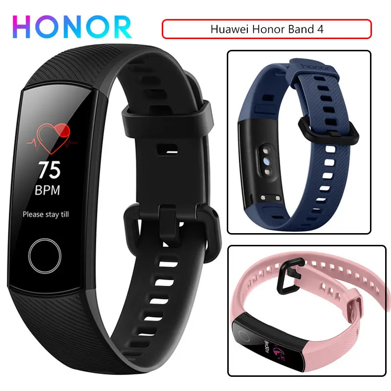 Браслет HONOR Band 4 фитнес браслет трекер спортивный активности в реальном времени