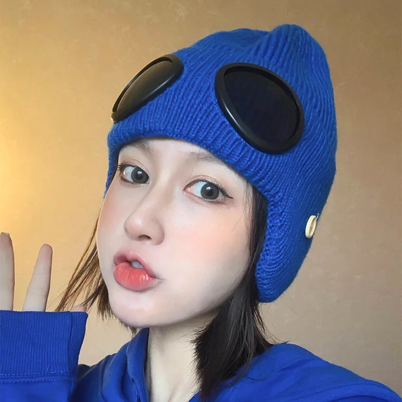 Зимняя Вязаная Шапка-бини для детей и взрослых | Аксессуары одежды