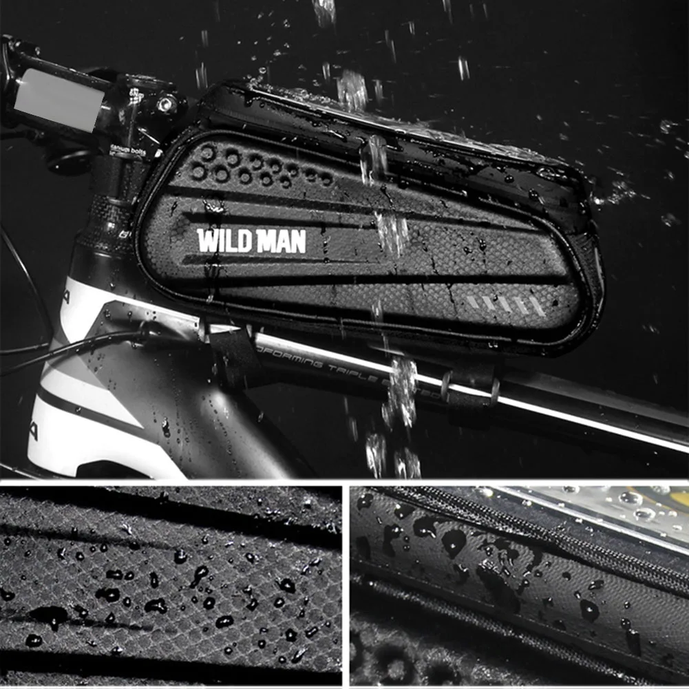 Сумка для горного велосипеда сумка на переднюю раму телефона Водонепроницаемая