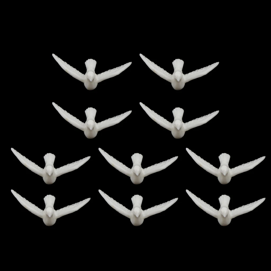 

10 Pieces Mini Model Toy for 1/12 Dollhouse Garden Yard Decoration