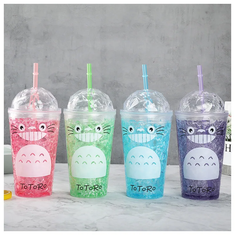 Креативная уличная летняя чашка для льда гелевая охлаждающая двойная