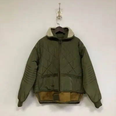 

Women Hooded Coat Zipper Long Sleeve 2020 Winter New Plaid Loose Jacket