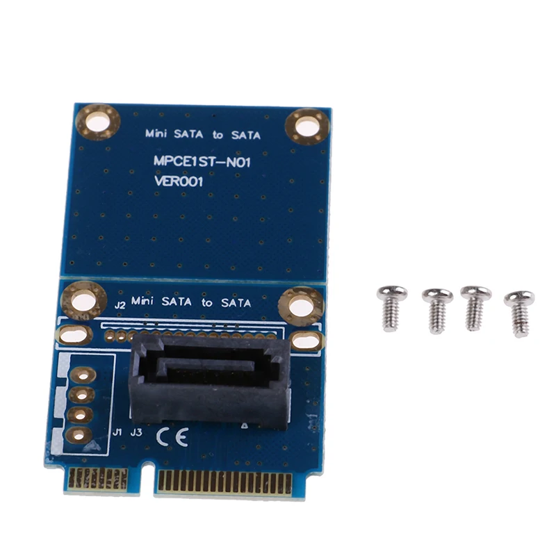 MSATA Mini PCI e Express SATA SSD слот для 7 Pin HDD адаптер конвертации карты|Компьютерные кабели и