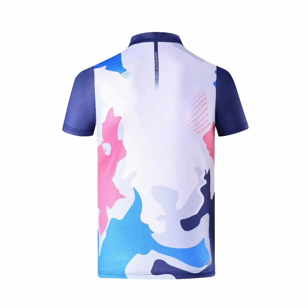 

High Quality Loose Badminton Tshirt Suit Jogging Sportwear Tennis TableTennis Competition Suit Volleyball Clothing