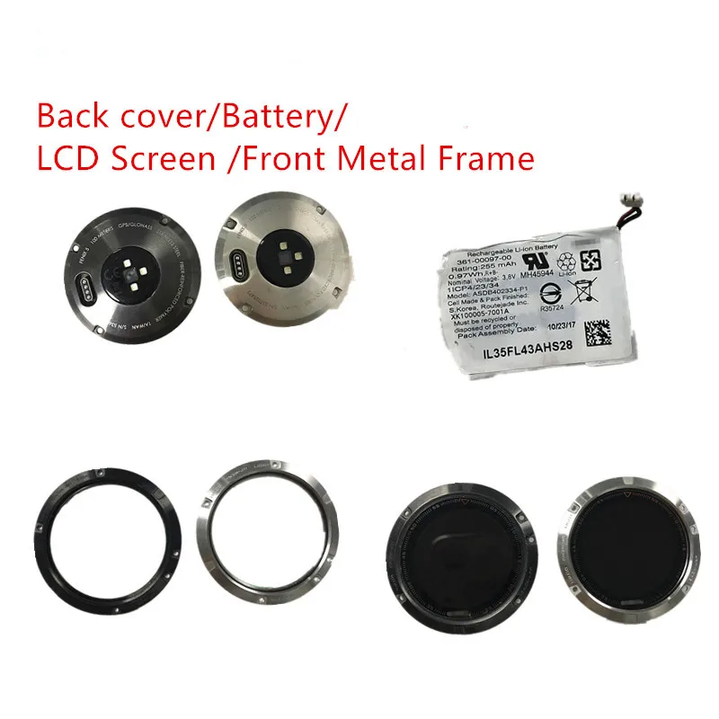 

Запасные части для смартфона Garmin Fenix 5 GPS ЖК-экран/Передняя металлическая рамка