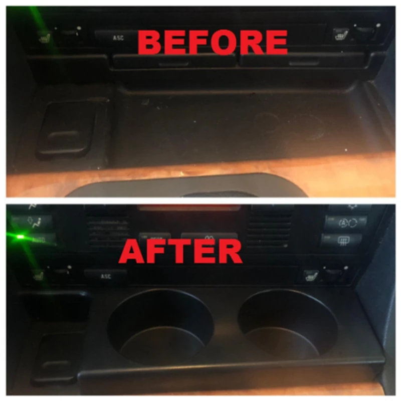 

TOP -Front Center Console Cup Holder For-BMW E39 5 Series 528I 525I 530I 540I M5 1997-2003