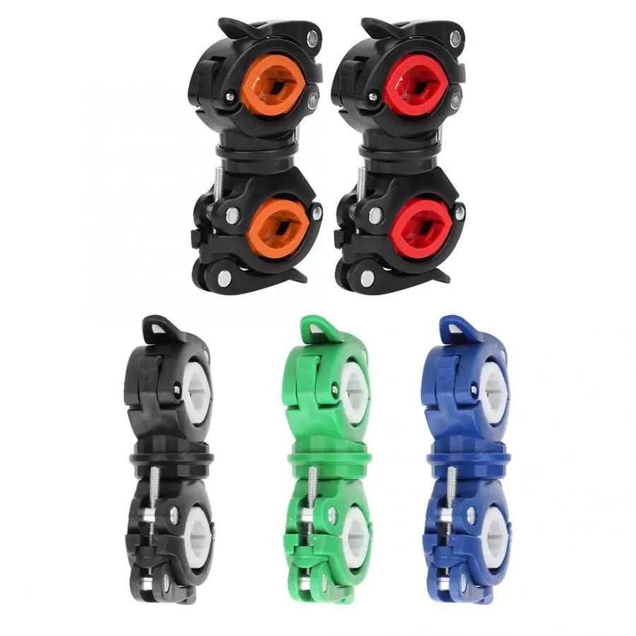 Вращающийся на 360D прочный уличный велосипедный светильник фонарь кронштейн