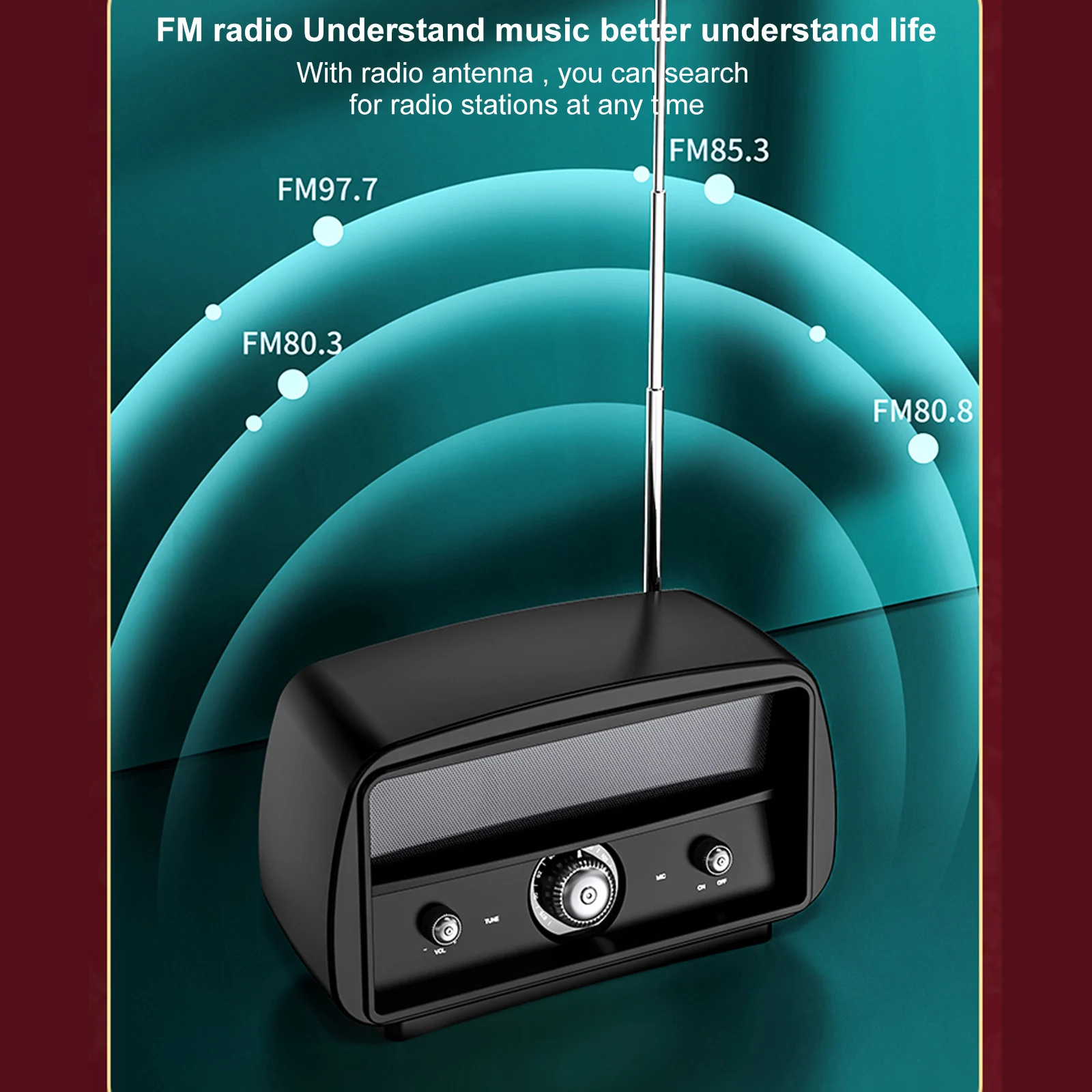 JY-68 Bluetooth беспроводной динамик FM-радио сабвуфер звуковая панель стерео