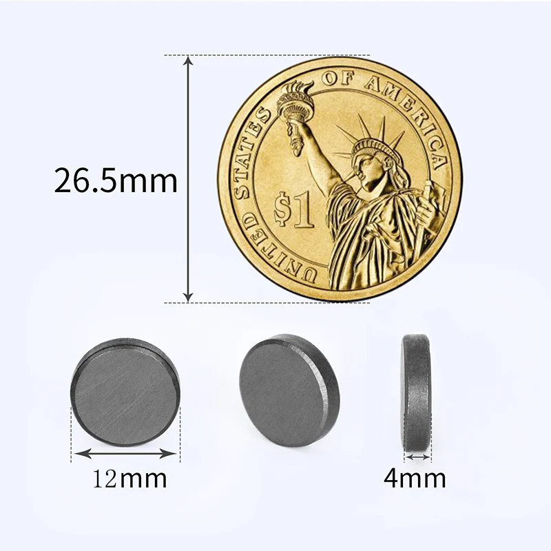 Круглый магнит из магнитного феррита