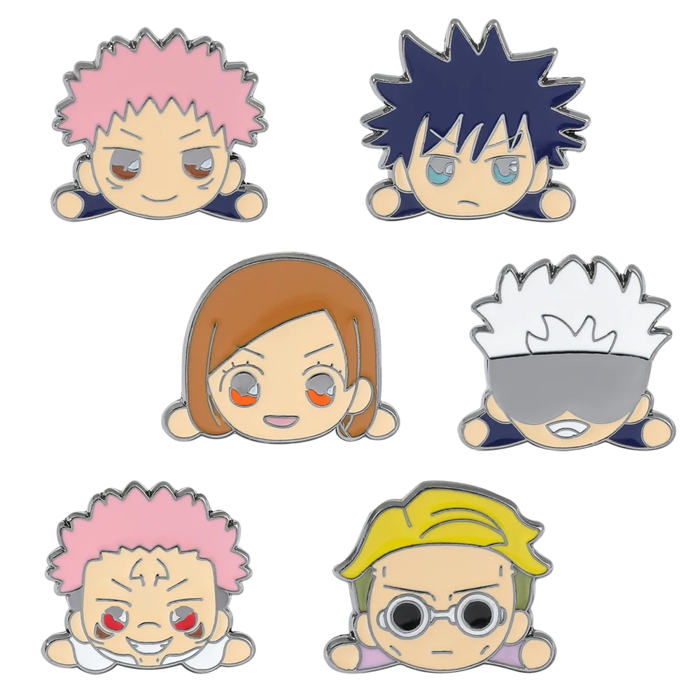 Оптовая продажа брошь в виде милых героев мультфильмов эмалированная годзо