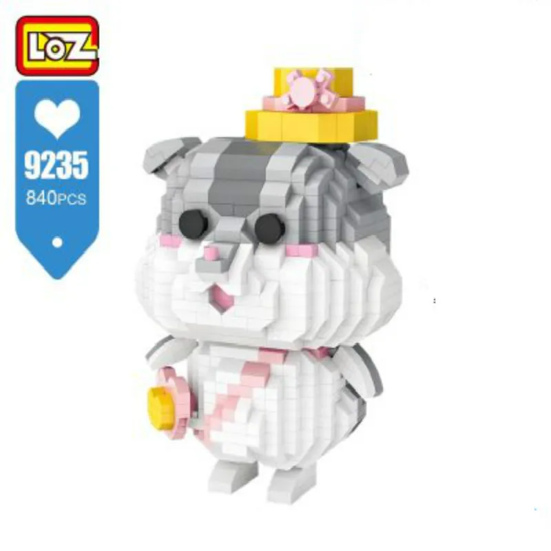 LOZ алмазные блоки Аниме фигурки микро кирпичи строительные игрушки для детей