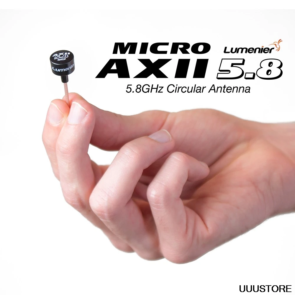 

Lumenier Micro AXII U.FL 5,8 ГГц круговой 1,6 dBic 60 мм антенна RHCP для радиоуправляемого дрона FPV гоночного фристайла Micro Whoop воздуховодов дрона