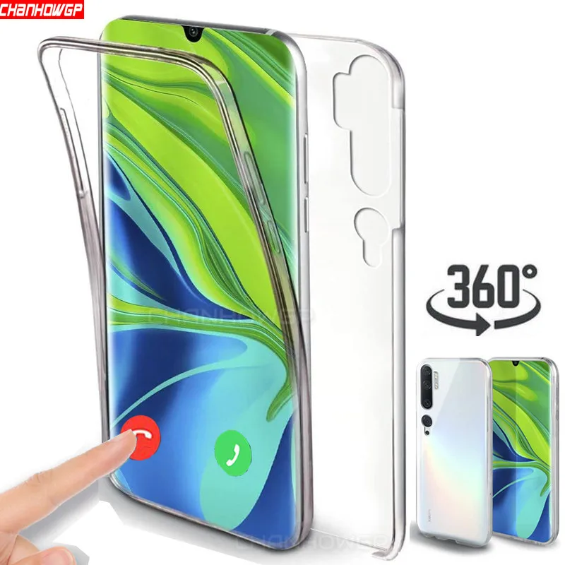 Прозрачный чехол с полным покрытием 360 для Xiaomi Redmi Note 8T 8 7 6 5 Pro 8A 7A K20 Mi 10 9T CC9 CC9E A2 A3 Lite
