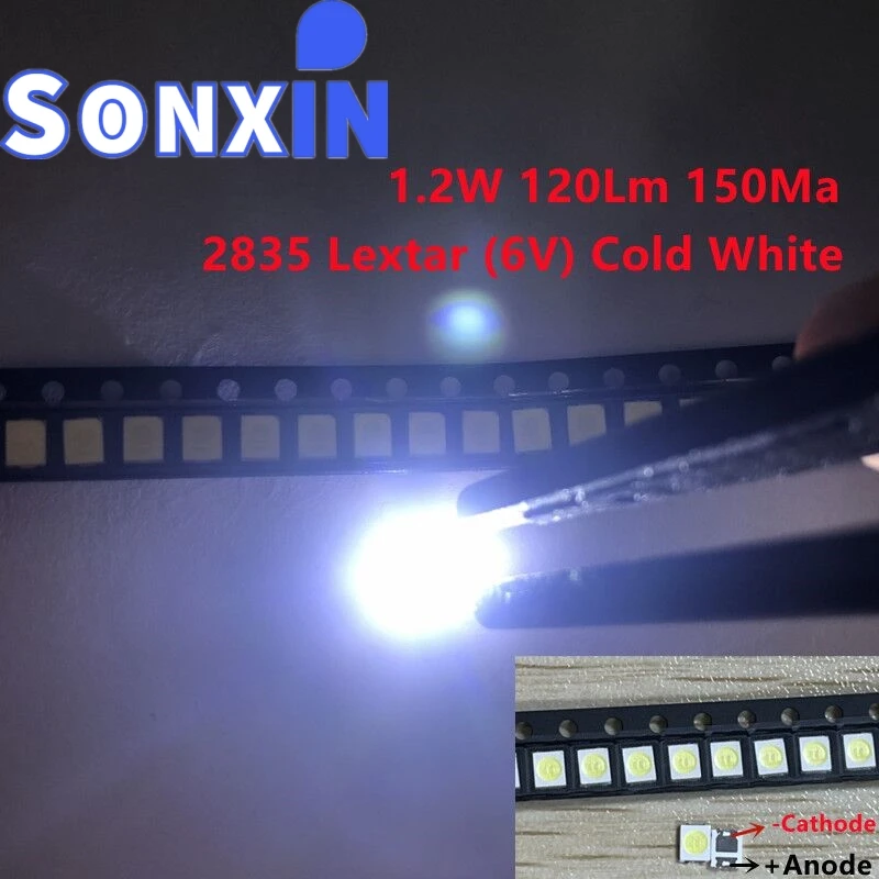 Светодиодные ленты SMD 1000 1210 3528 6 в 2835 шт. | Лампы и освещение