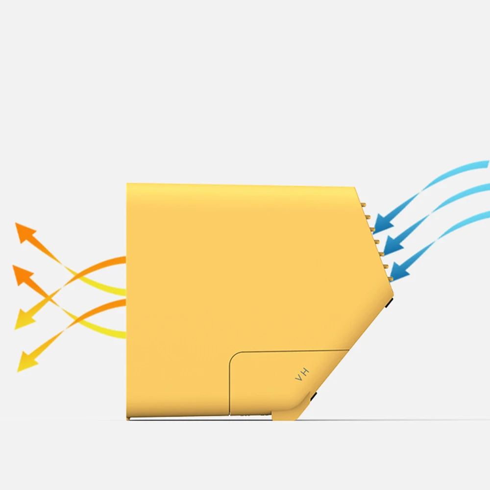 

VH Heater Fan Heater Desktop 50 Angle Adjustment Mute Heating Furnace Radiator Winter Insulation Machine Overheating Protection