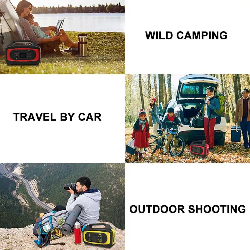 1000W 110V/220V Портативный Солнечный Мощность хранения генератор инвертора на