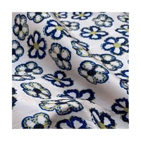 width 53 glossy dark grain micro elastic drop like acetate chiffon fabric by the half yard for dress shirt material