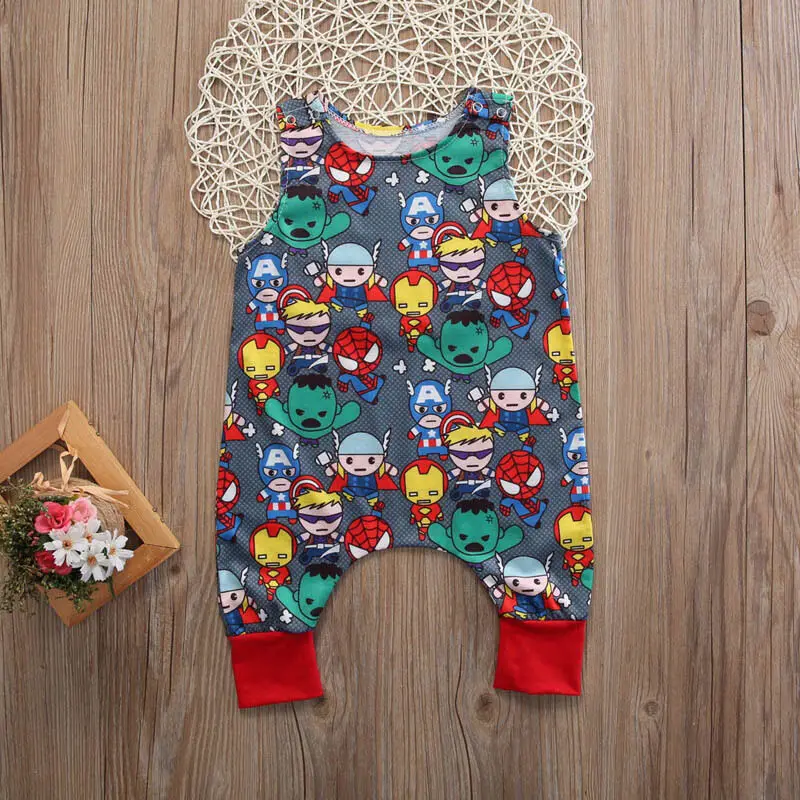

Newborn Infant Baby Boy Summer Playsuit Jumpsuit Romper Outfits Bodysuit Clothes