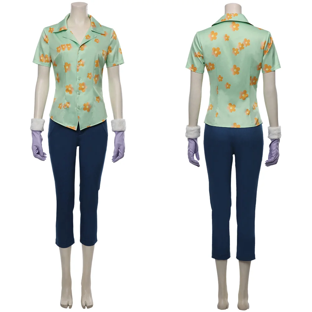 

One Piece Pirate Warriors Cosplay Tashigi Suit Costume Female Girl Shirt Pants Uniform Suit Halloween Carnival Outfits