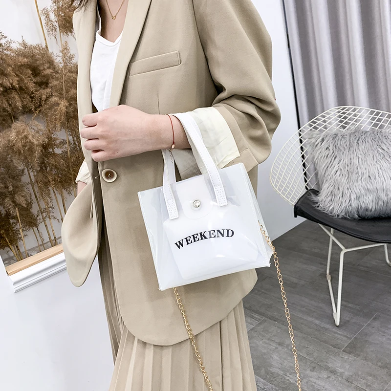 Летняя женская сумка мессенджер из искусственного ПВХ 2020| |