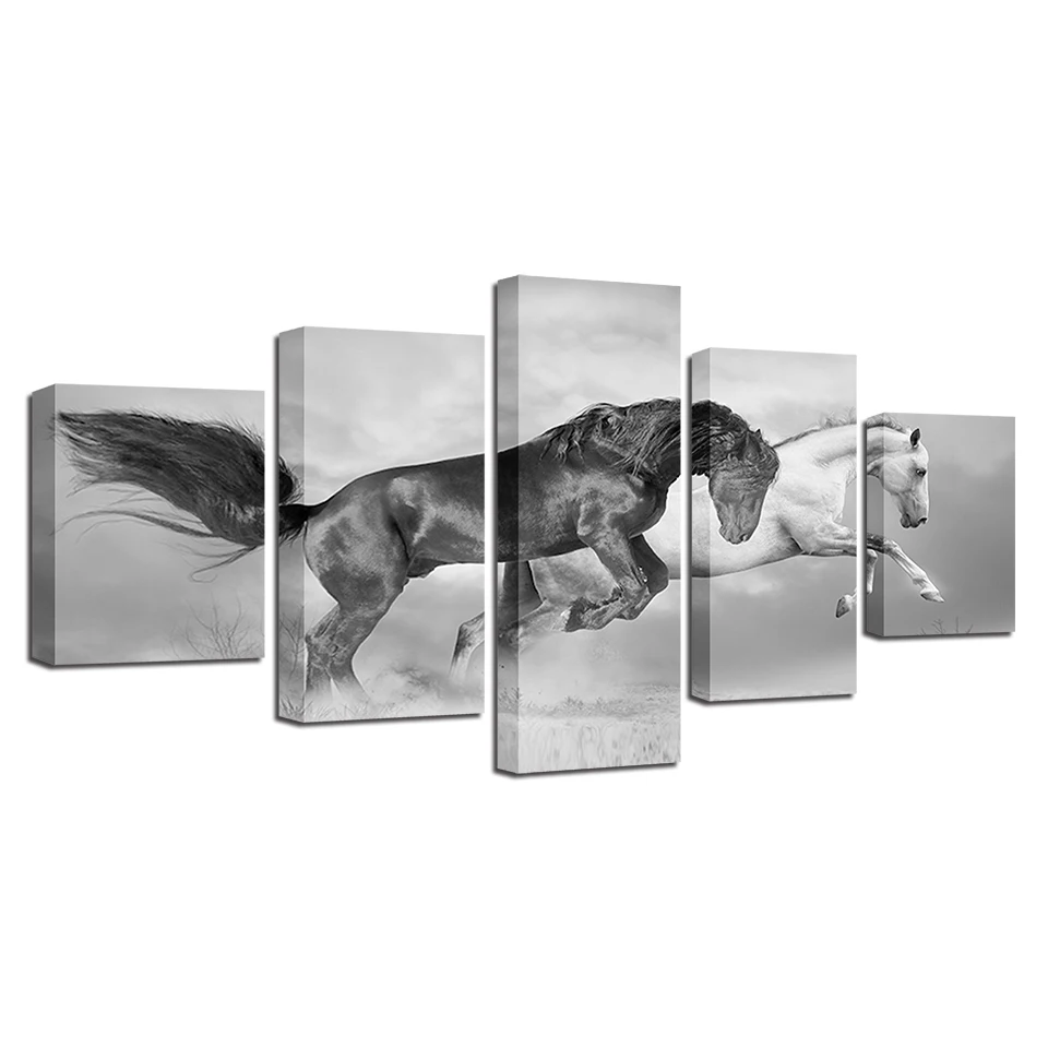 

Modern Art Posters Anime Scenery HD 5 Pieces Decoration for Room Decor Posters Wall Art Wall Paintings Home Decor Anime Poster