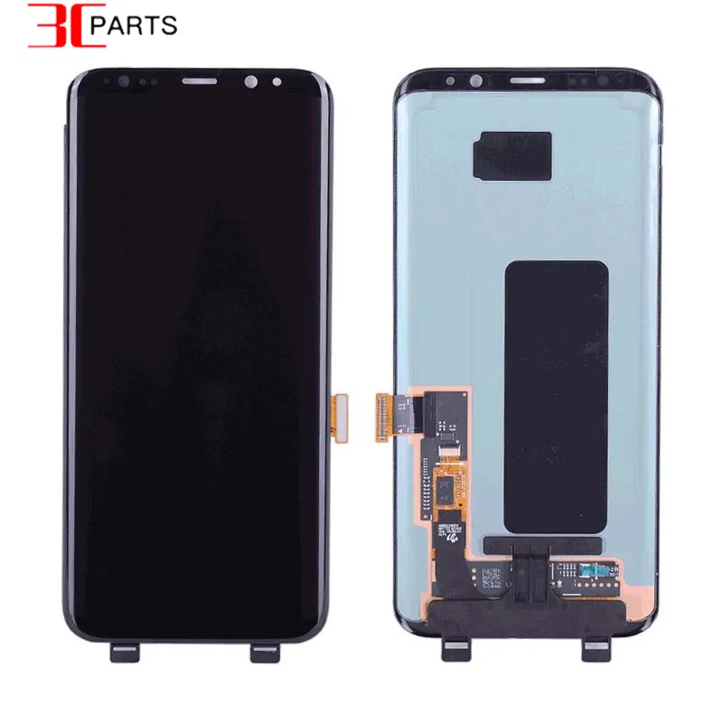 Для Samsung Galaxy S8 G950 Plus G955 ЖК-дисплей с сенсорным экраном дигитайзер панель в сборе
