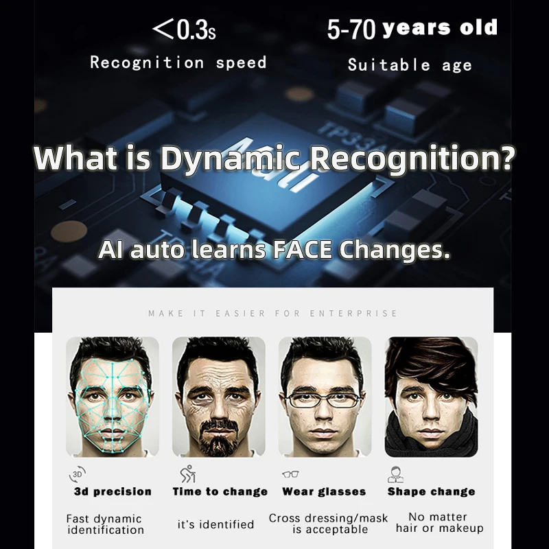 Система контроля доступа динамическое Распознавание лиц Wi Fi TCP IP устройство 4 3