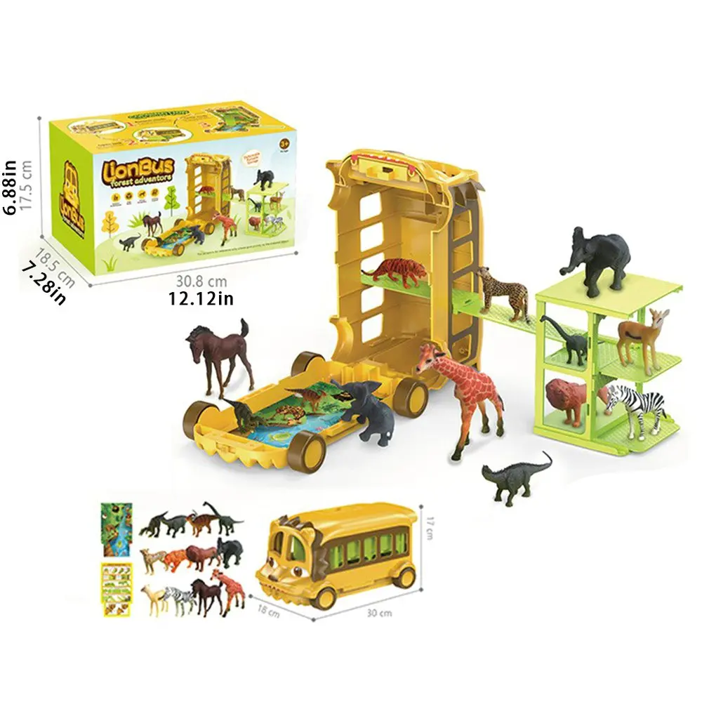 

12pcs/set Mini Animal Model Simulation Dinosaurs Marine Animals Wildlife Model Animals World Model Educational Toys For Children