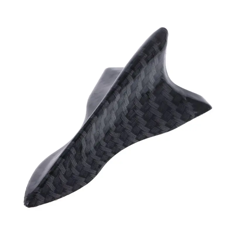 

1Pcs Universal EVO-Style Pu Rear Roof Shark Fins Spoiler Shark Fin Diffuser Vortex Generator Car Roof Spoiler Bumper