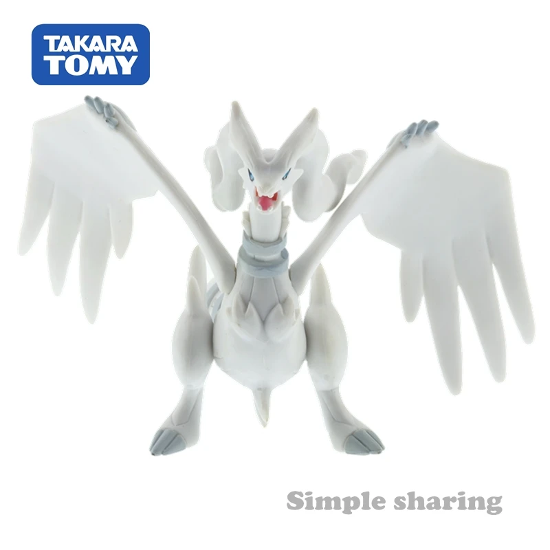 Фигурки покемонов Takara Tomy Tomica monклей Ex Reshiram Ml08 литые миниатюрные детские игрушки