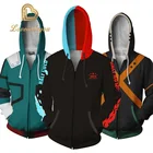 Костюм для косплея Аниме Boku No My Hero академия, толстовки, свитшоты Bakugou Todoroki Shoto, пальто для весны и осени