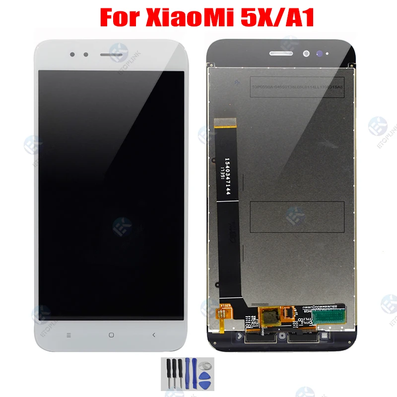 Для Xiaomi Mi 5X/A1 ЖК дисплей сенсорный экран дигитайзер для A1 5X с рамкой сборка Замена