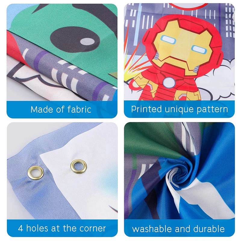 

Superhero Tossing Games Indoor Outdoor Throwing Game Party Supplies Banner Party Decorations for Kids with 4 Bean Bags