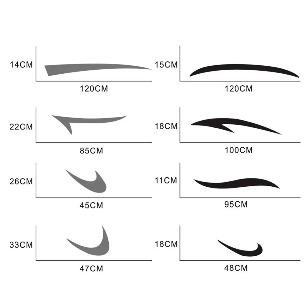 

Vehicle Decals Sticker Decor Vinyl Graphics Decals Stickers Car Styling For Ford TRANSIT LWB Caravan Trailer Camper Accessories